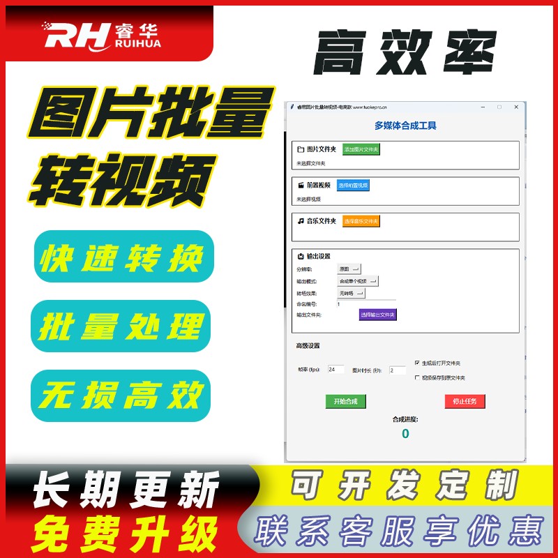 睿君图片批量转视频-2-电商款